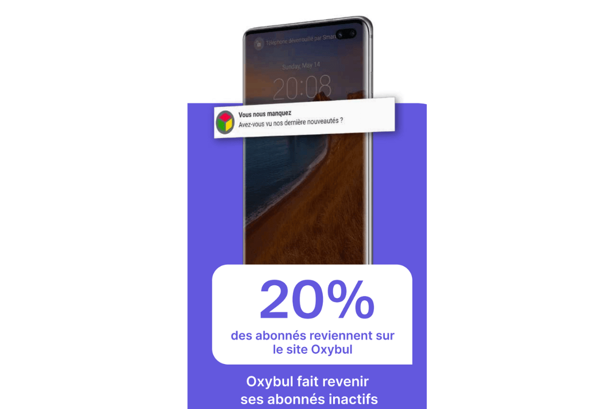 exemple client oxybul push marketing
