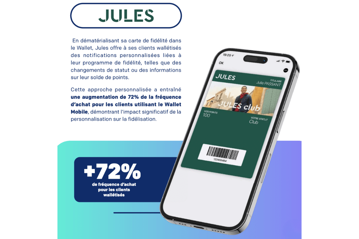 wallet mobile entreprise jules
