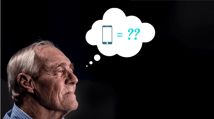 Visuel Les seniors et les smartphones : une passion insoupçonnée