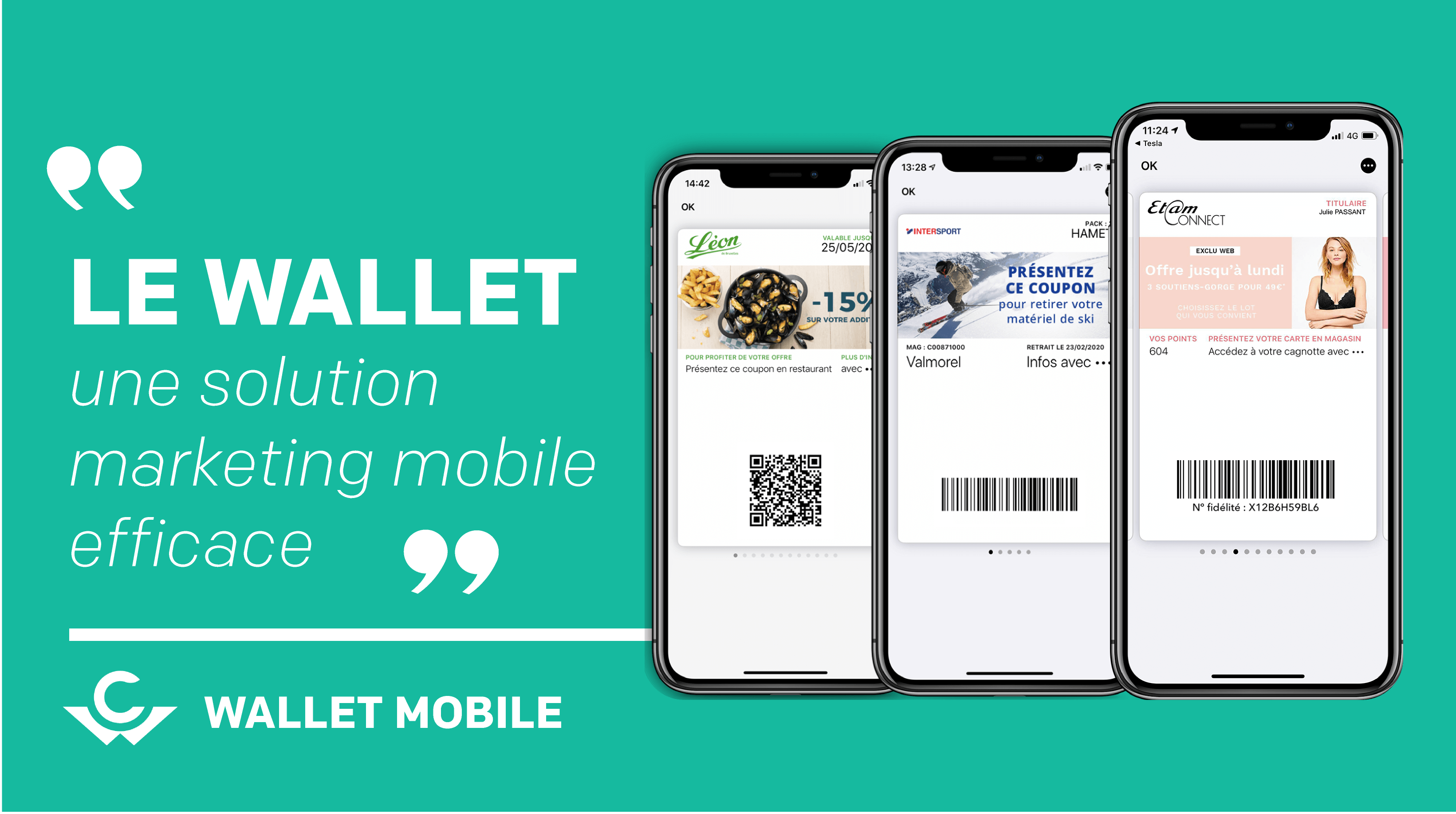Visuel Le wallet, une solution marketing mobile efficace