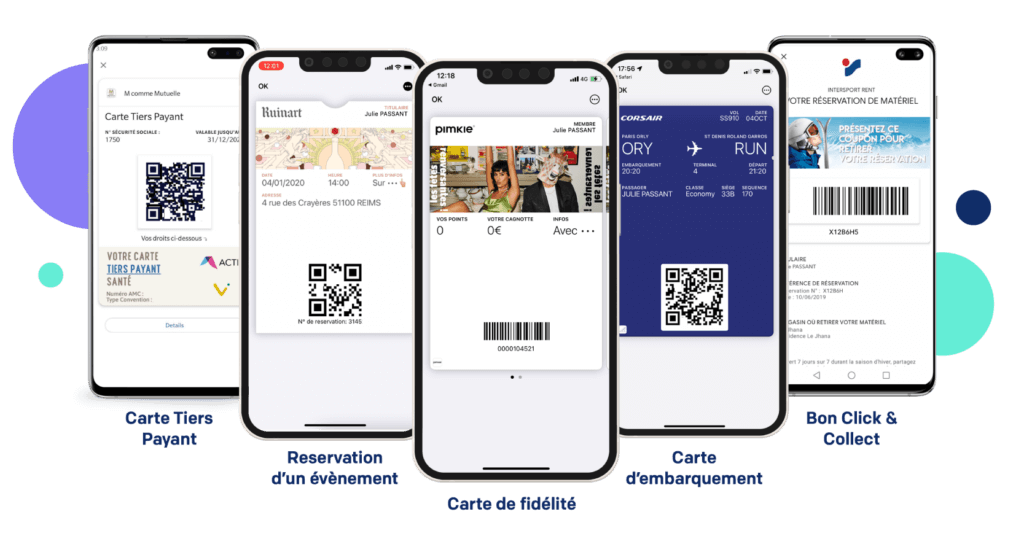wallet mobile, action de fidélisation